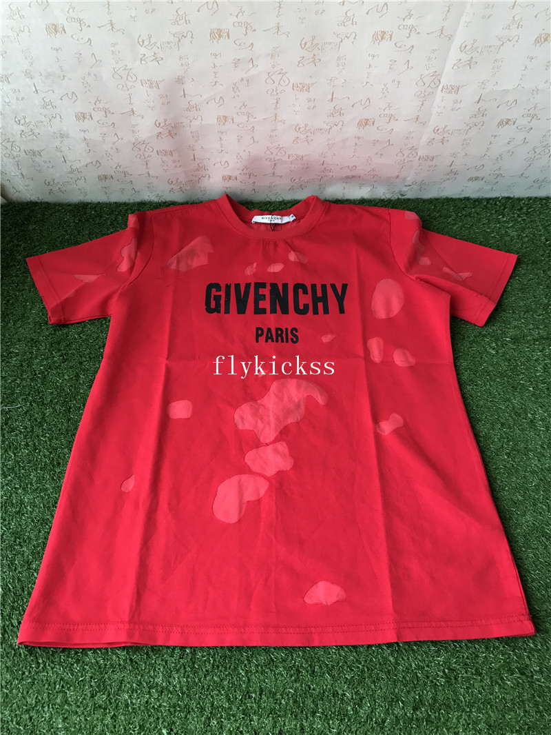 Givenchy Red Tshirt